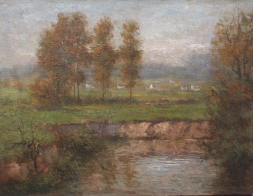 Walthere Joseph Neuhof Oil Painting Landscape